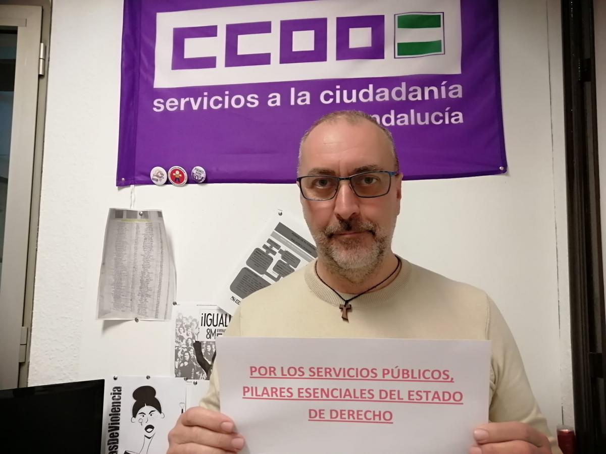 1 DE MAYO: secretario Seccin Sindical Sevilla CCOO-Correos