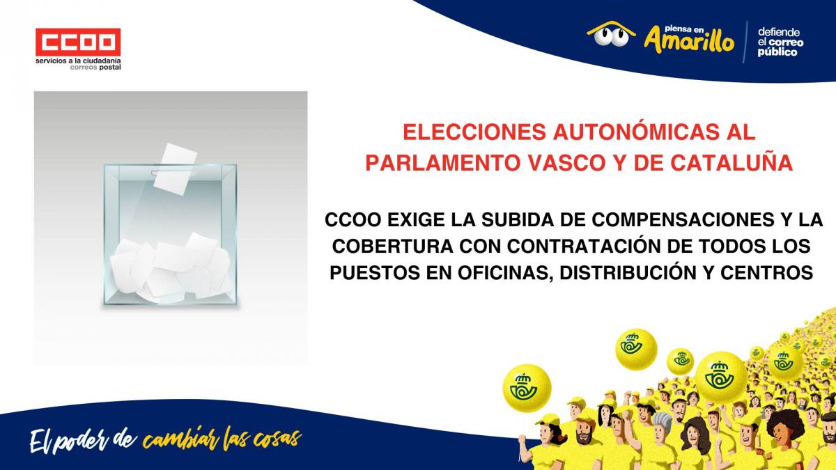 Elecciones Autonmicas al Parlamento Vasco y de Catalua