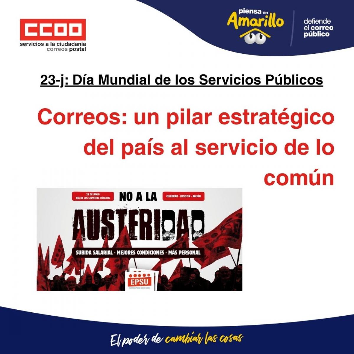 Correos: un pilar estratgico del pas al servicio de lo comn