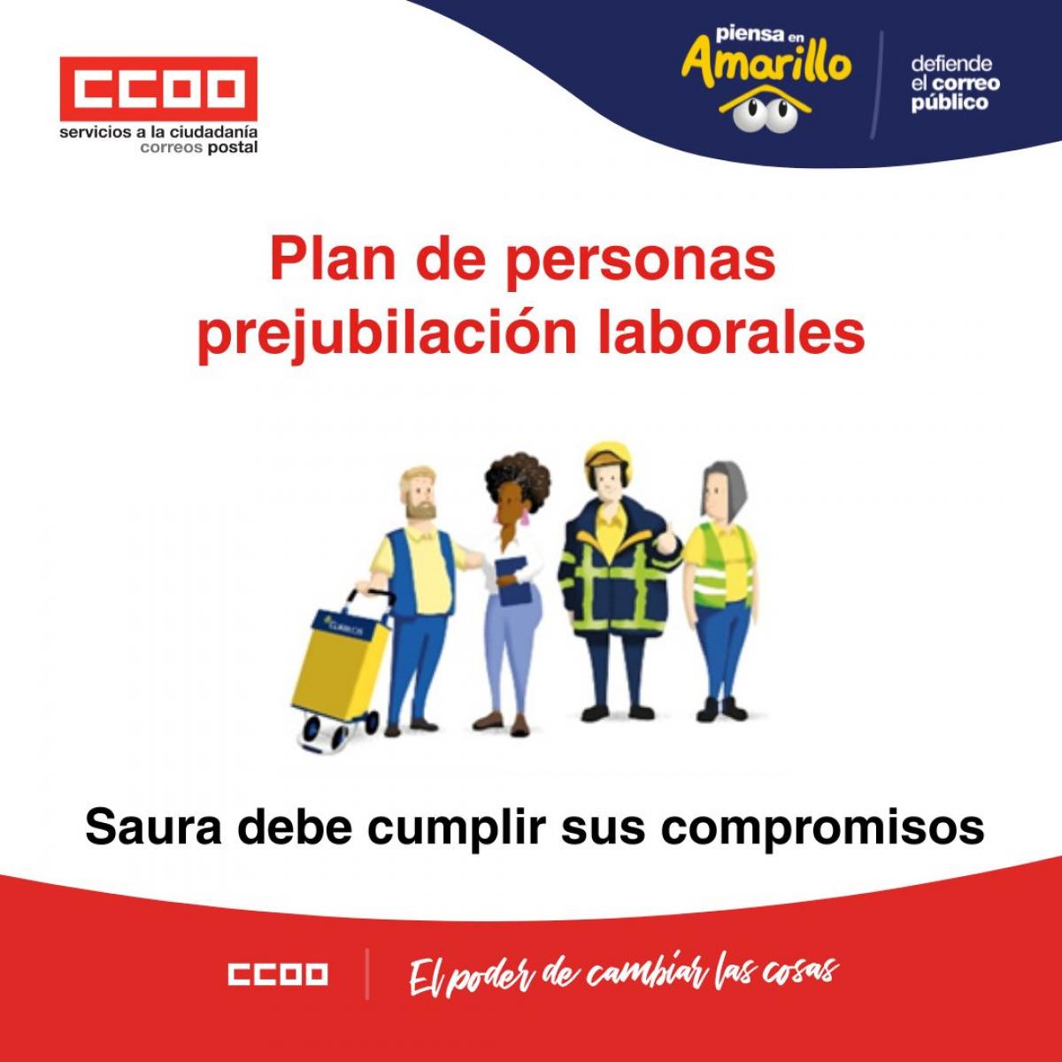 Saura debe cumplir sus compromisos: Plan de Personas, prejubilacin laborales