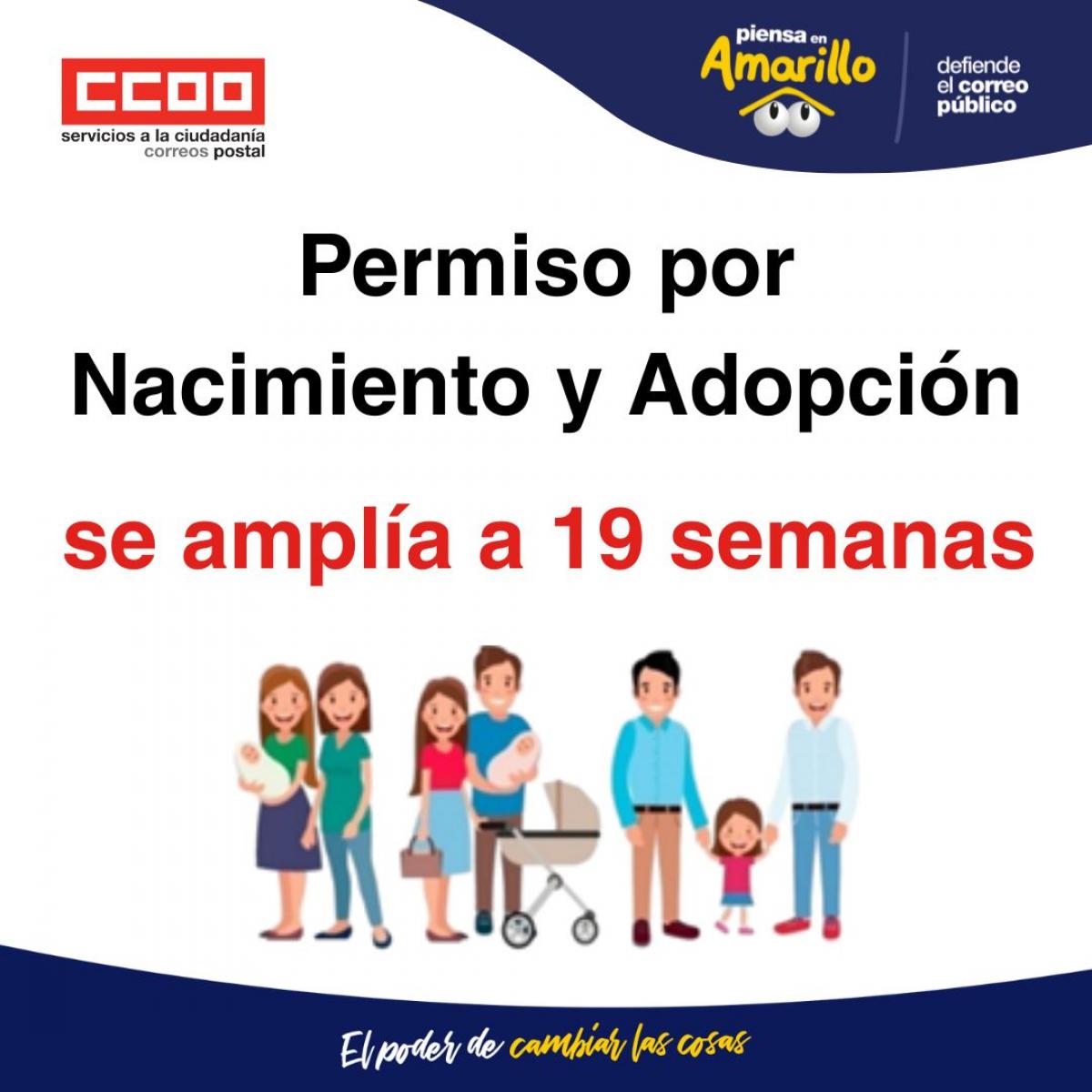 Permiso por Nacimiento y Adopcin se ampla a 19 semanas