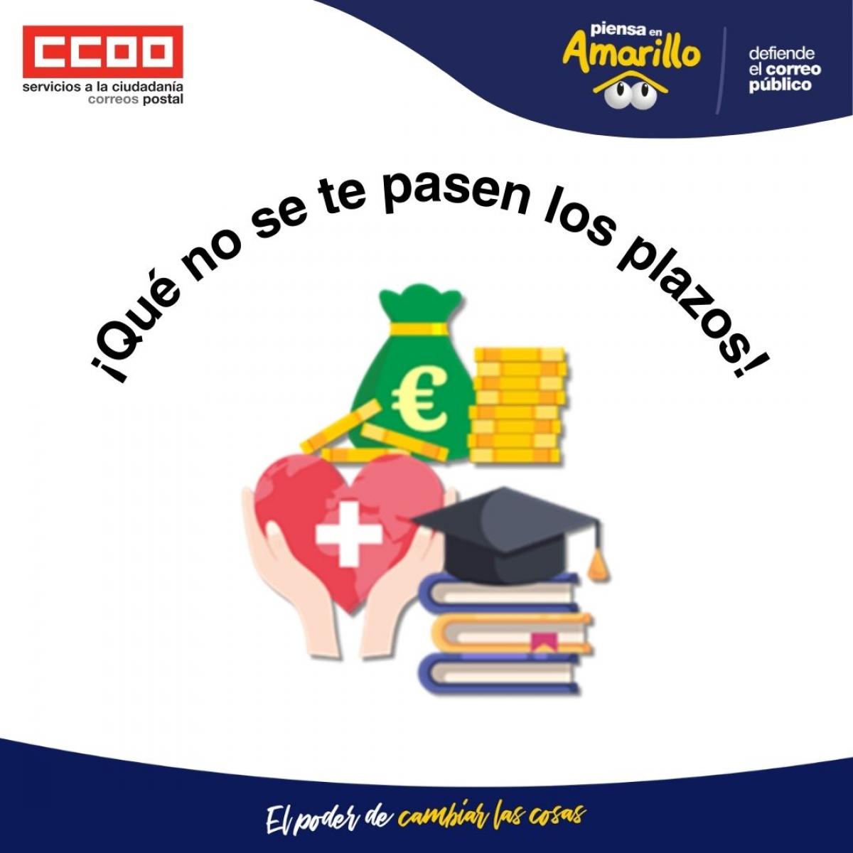 Que no se pasen los plazos