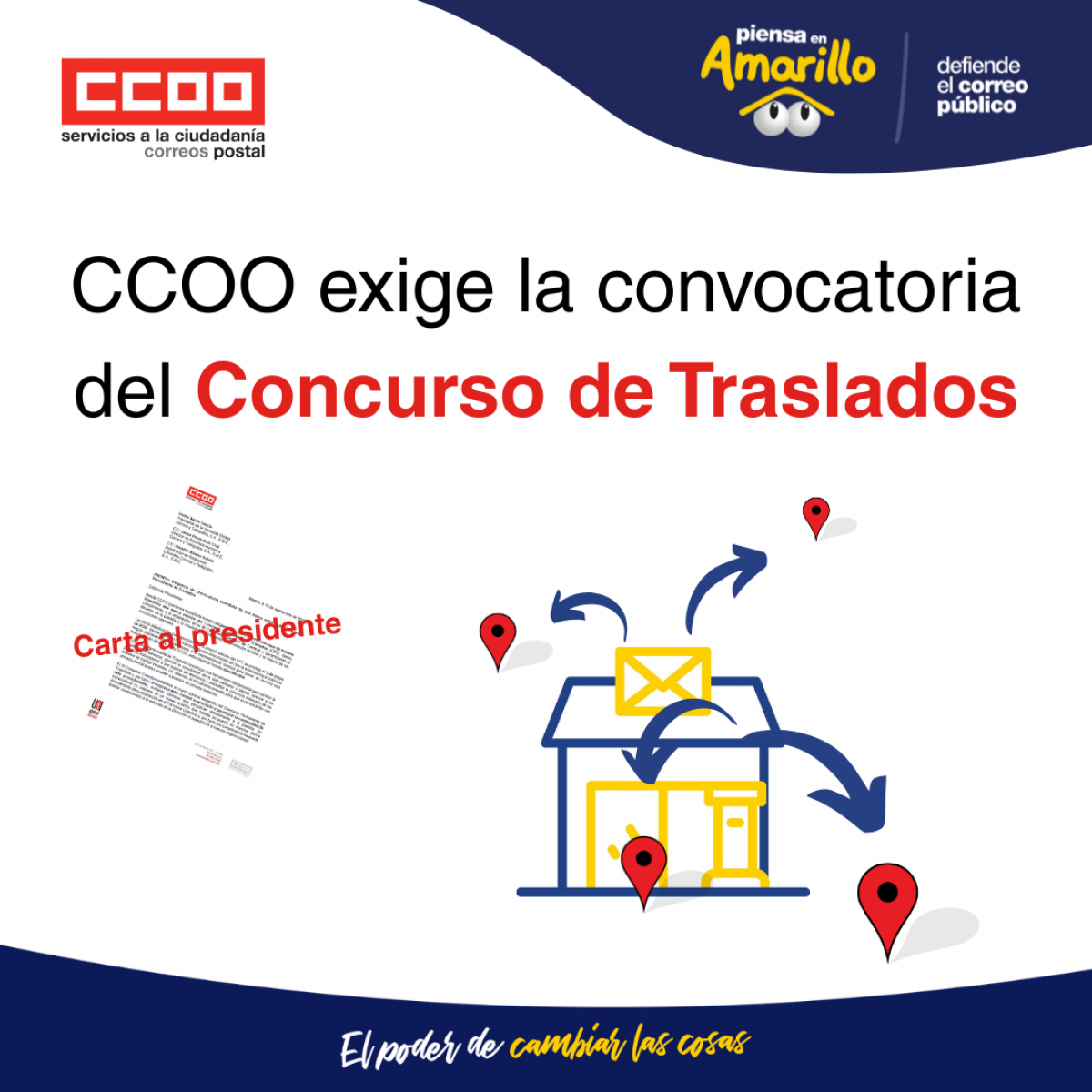 CCOO exige la convocatoria del Concurso de Traslados