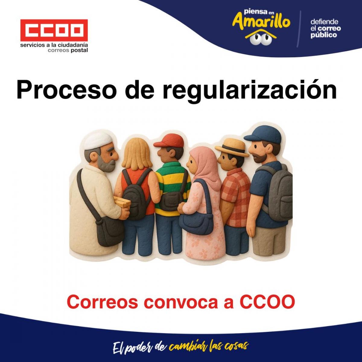 Proceso de regularización para personas migrantes.