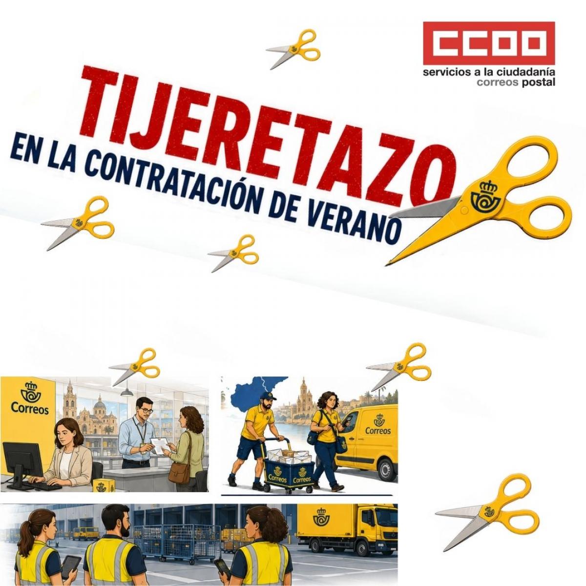 Tijeretazo en la contratación de verano