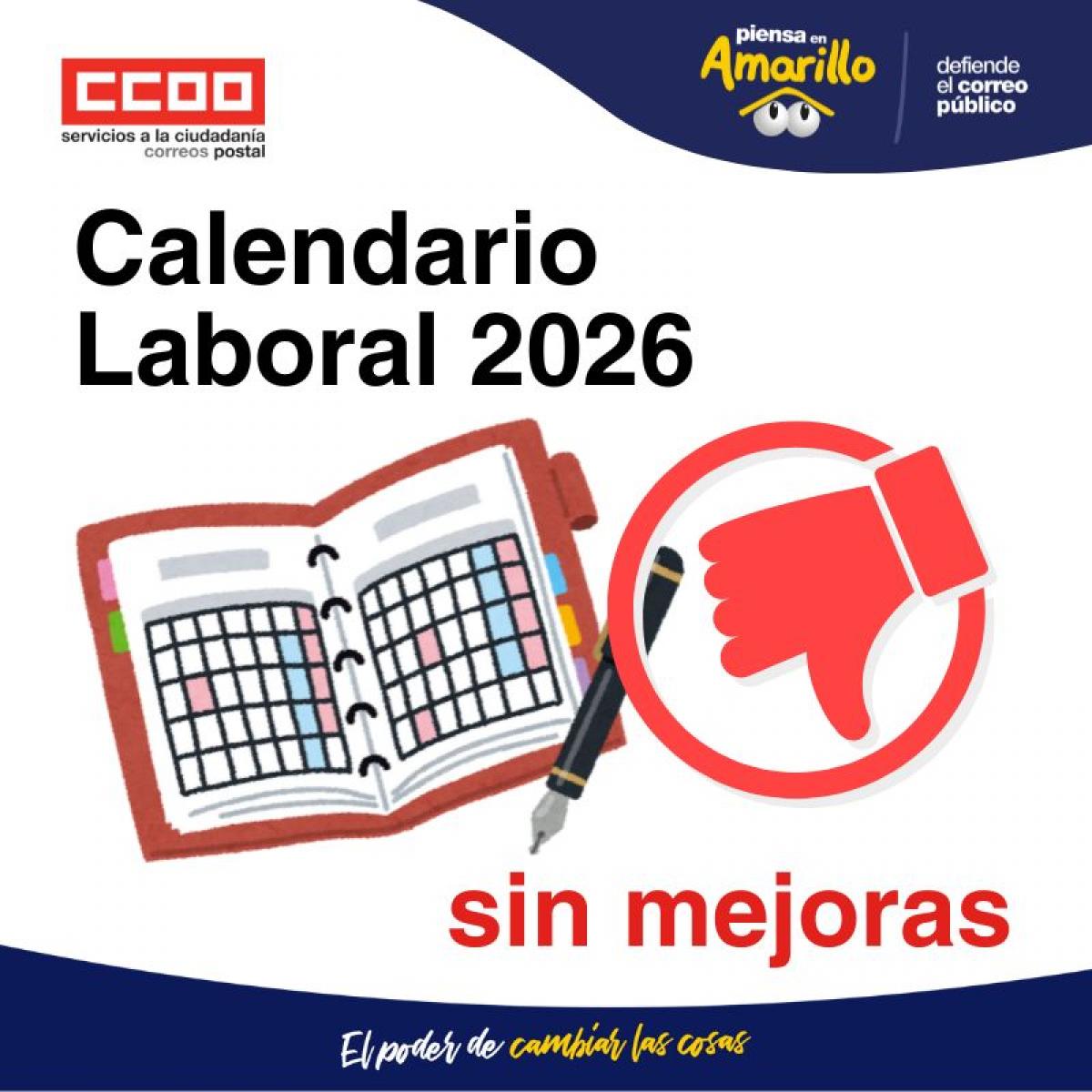 Calendario Laboral 2026 publicado el texto definitivo