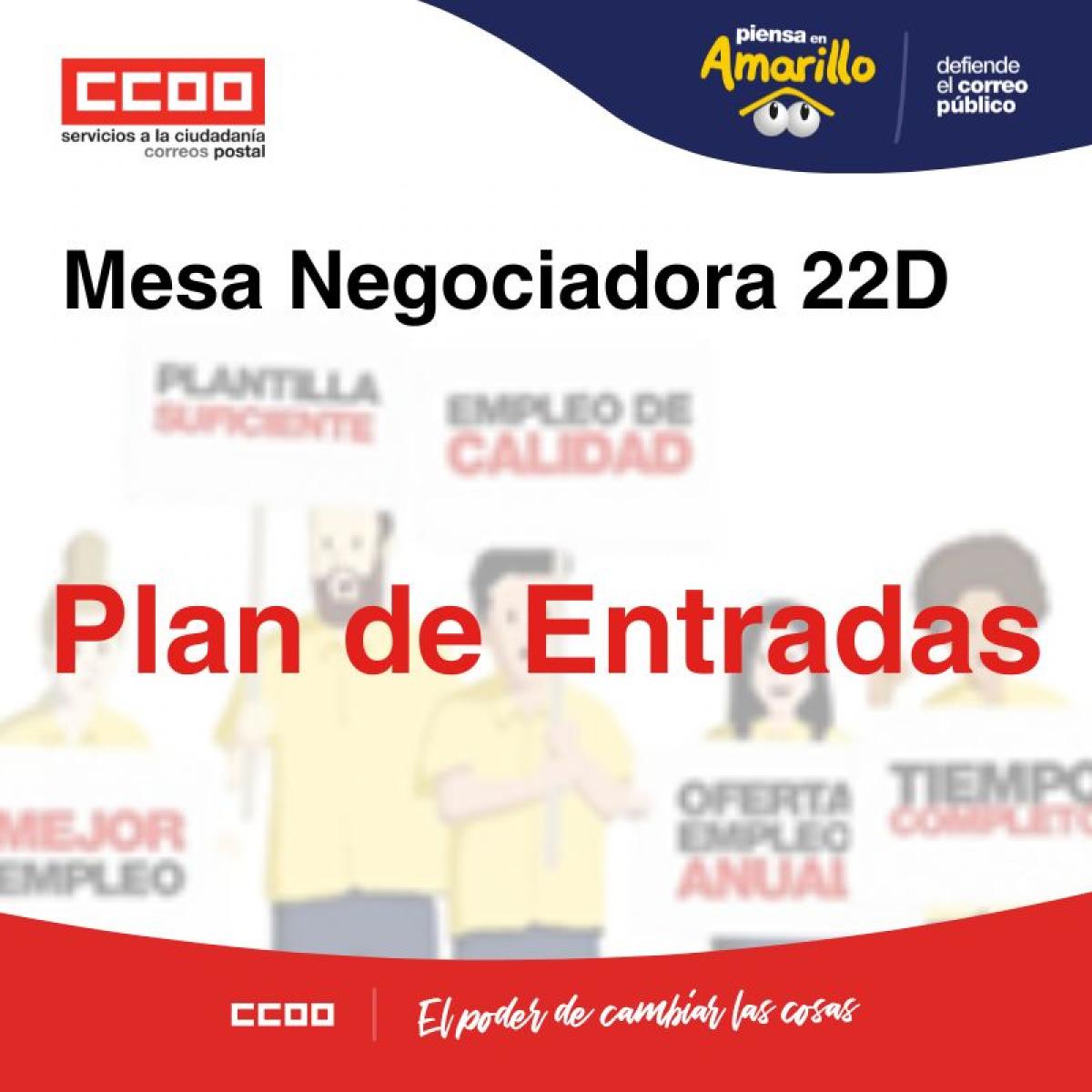 Plan de Entradas