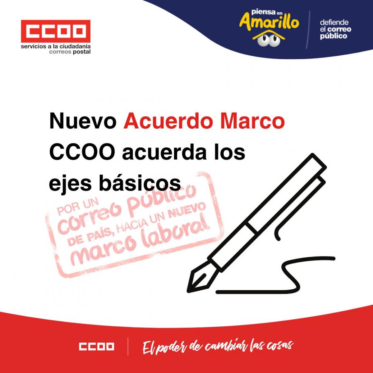 CCOO acuerda los ejes bsicos a trasladar al nuevo marco laboral