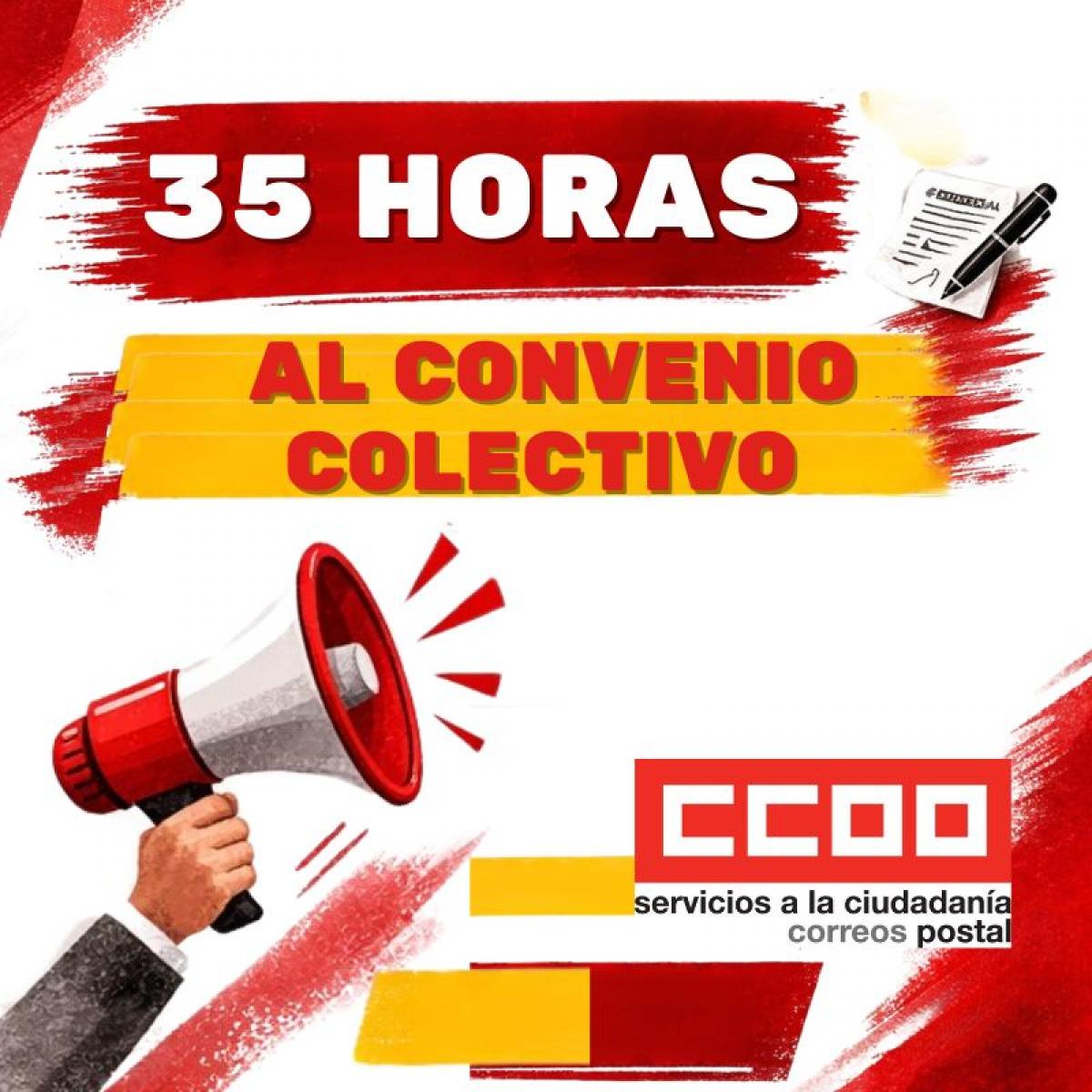 35 horas al Convenio Colectivo