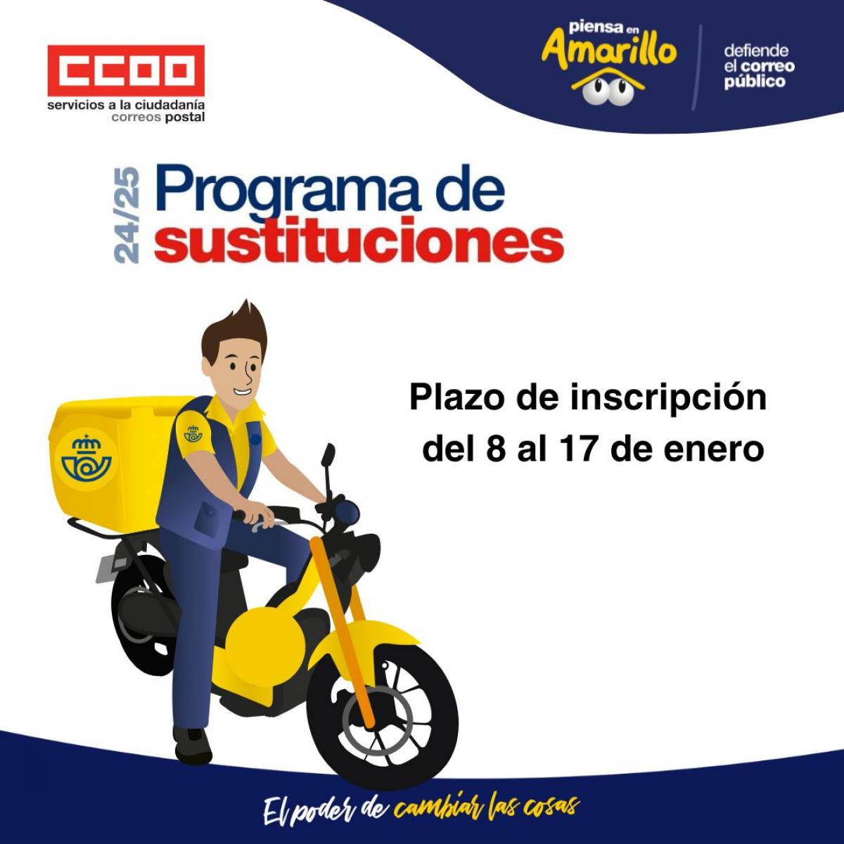 Programa de Sustituciones de Jefaturas Intermedias