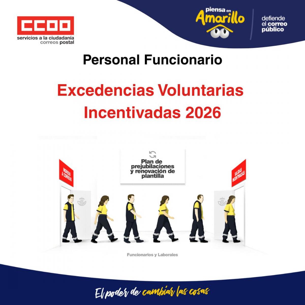 Excedencias Voluntarias Incentivadas (EVI) 2026