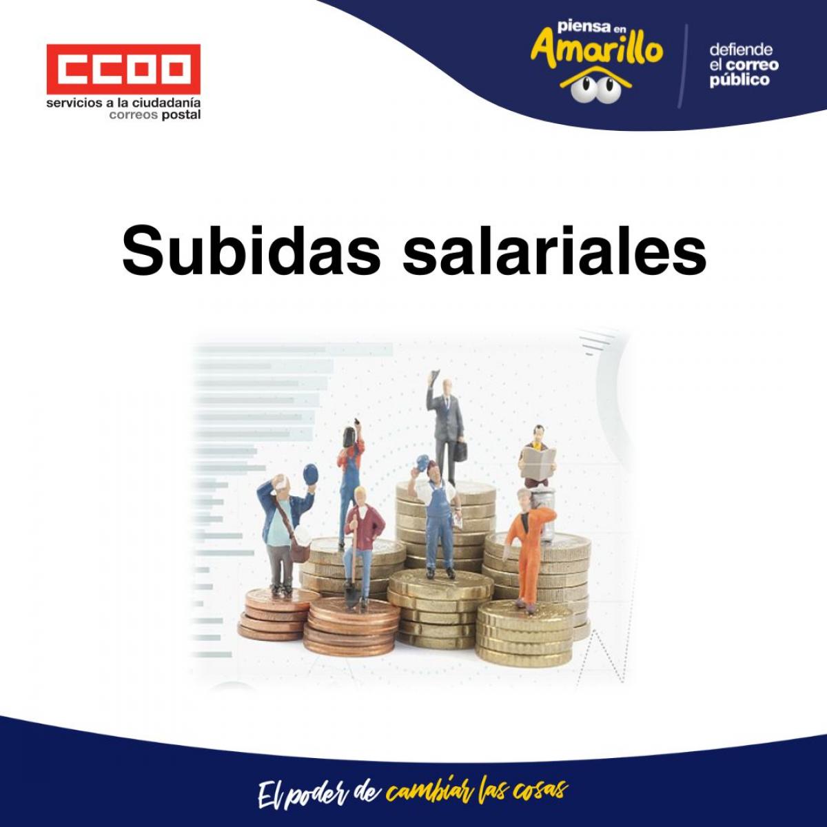 CCOO negocia con el Gobierno subidas salariales para los empleados/as públicos