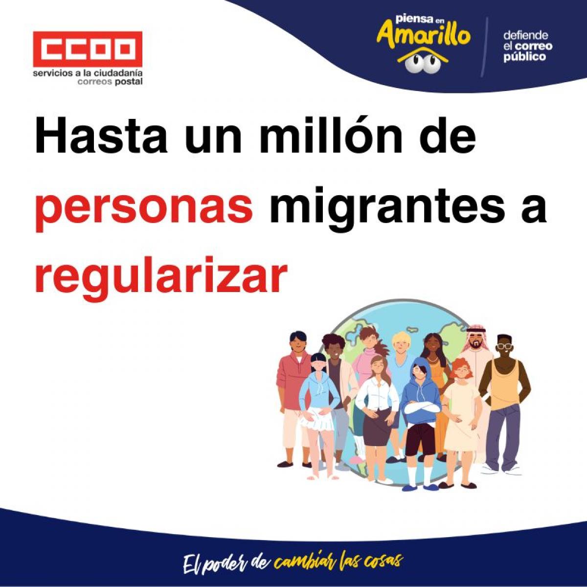 Hasta un millón de personas migrantes a regularizar