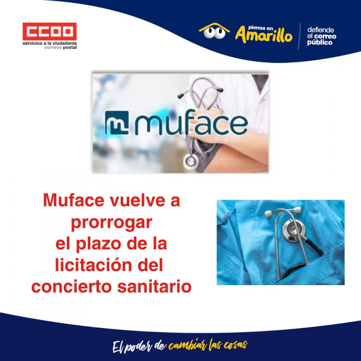 Muface vuelve a prorrogar el plazo de la licitacin del concierto sanitario