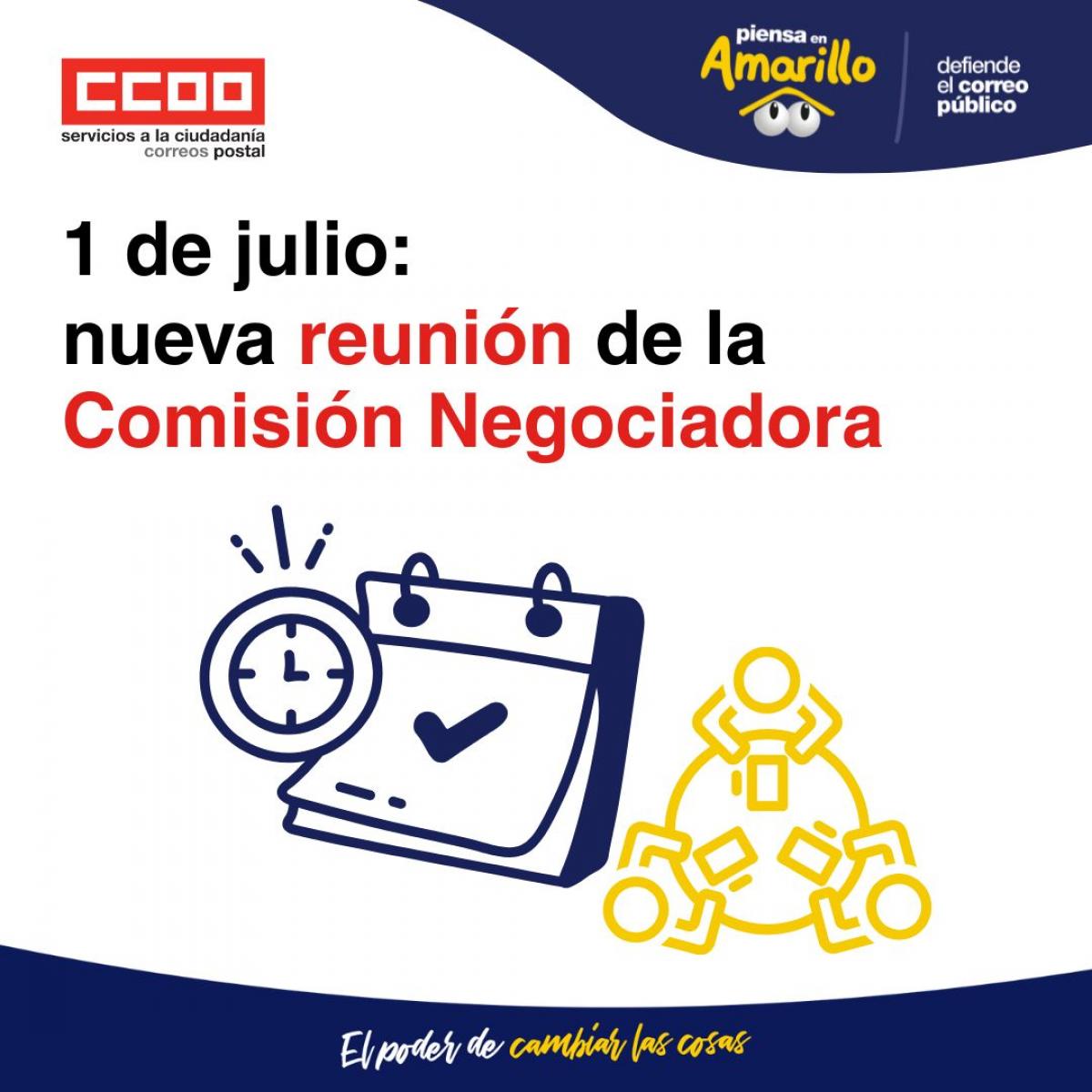 1 de julio: nueva reunin de la Comisin Negociadora