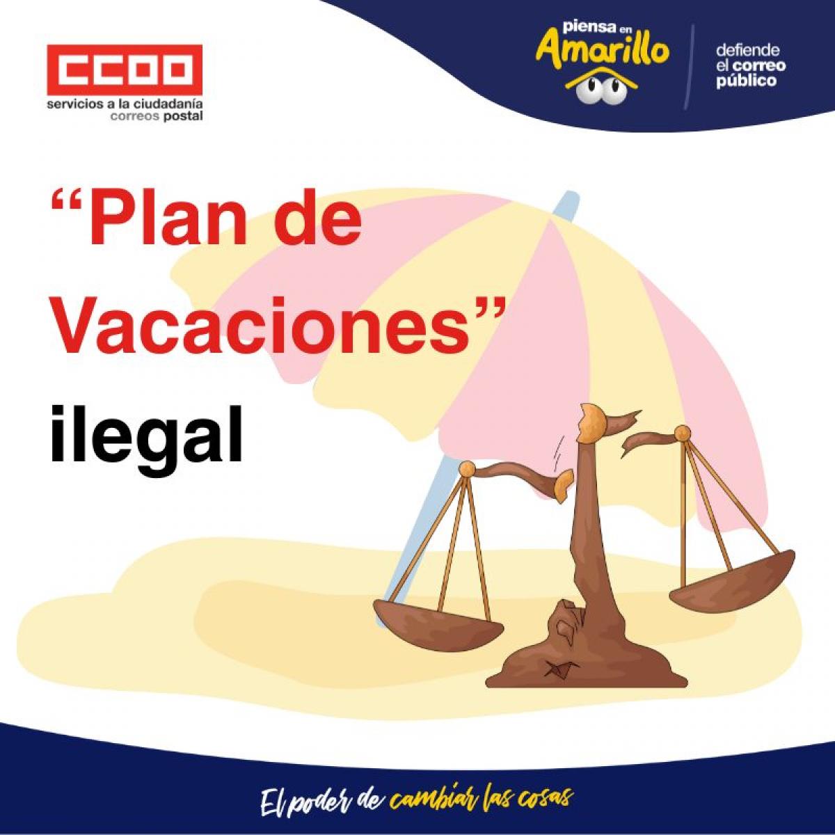 Operaciones intenta imponer un “Plan de Vacaciones” abiertamente ilegal
