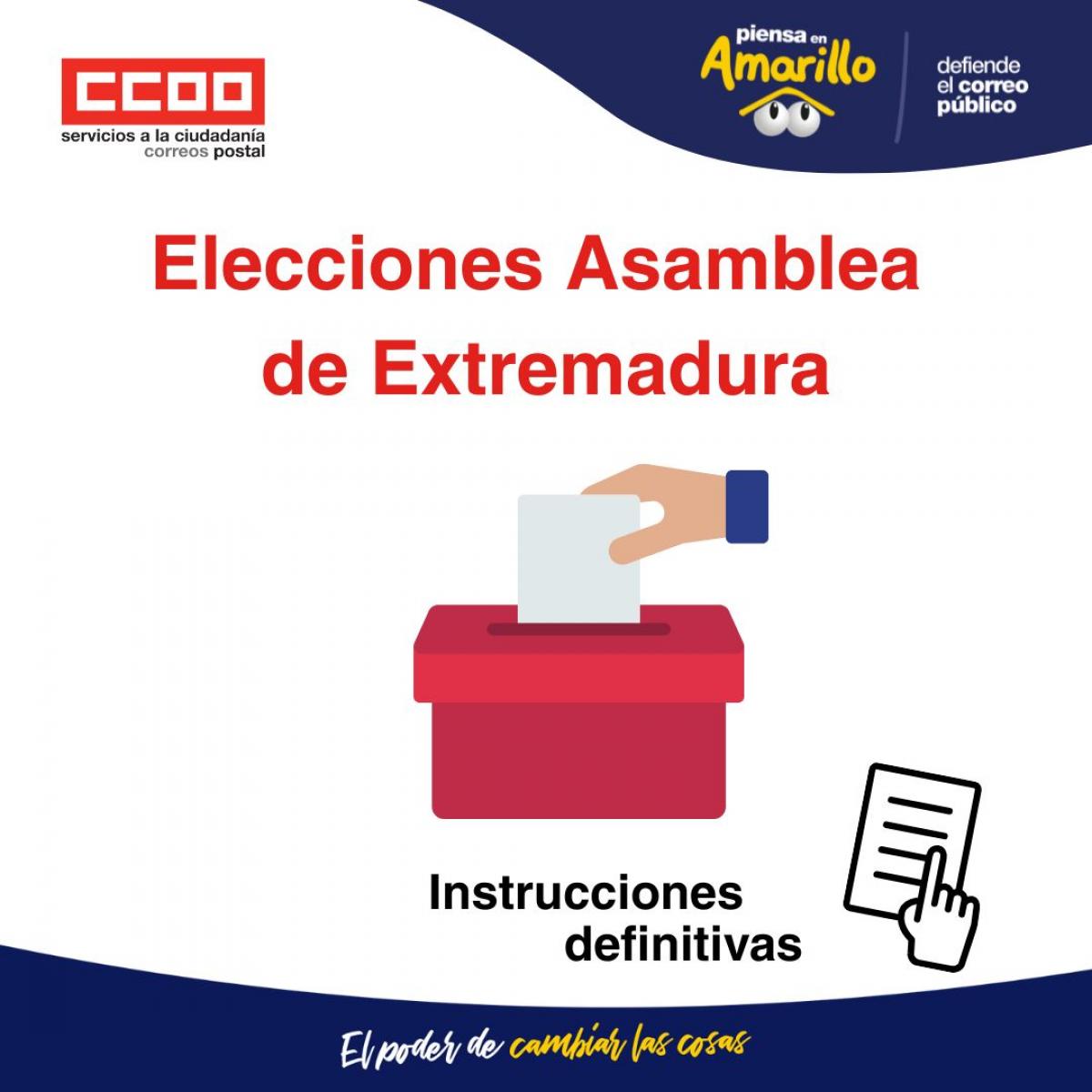 Elecciones Asamblea de Extremadura