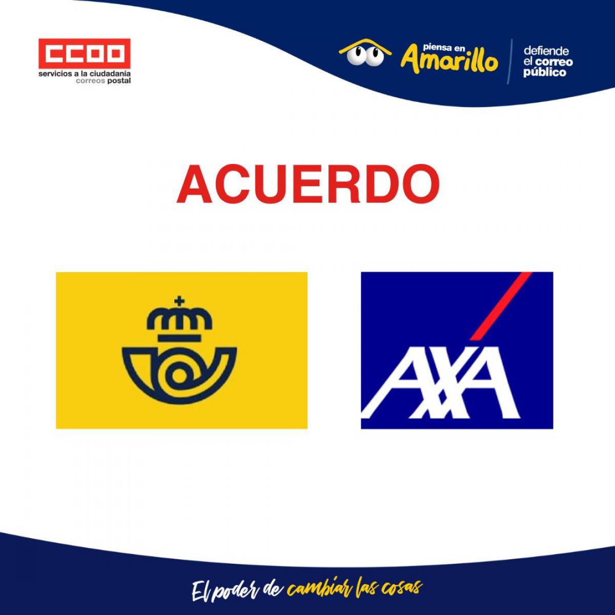 Acuerdo Correos - Axa (seguros)