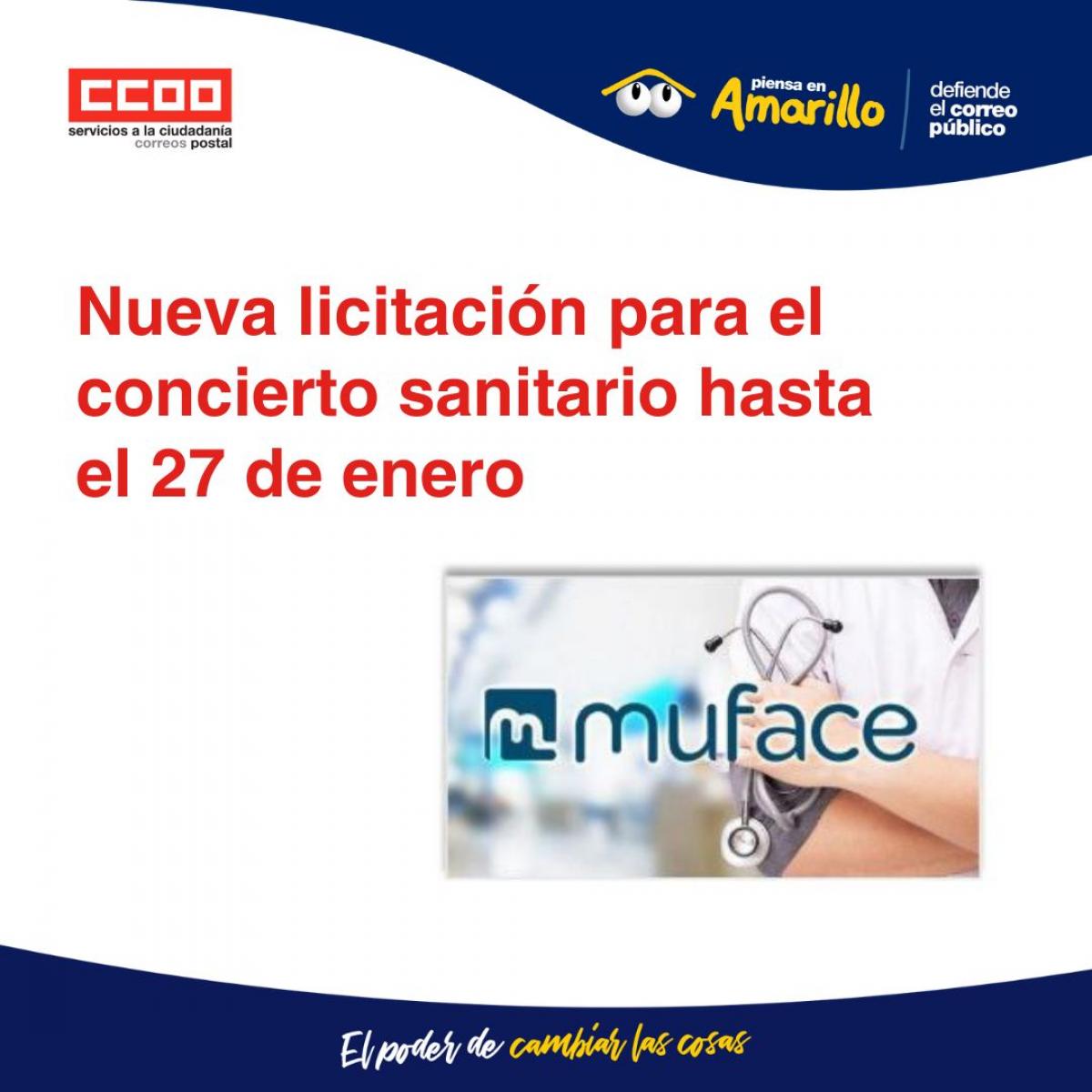 Muface ampla hasta el 27 de enero el plazo de la nueva licitacin para el concierto sanitario 2025-2027